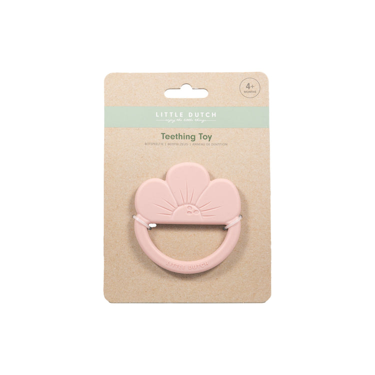 LITTLE DUTCH. Silicone Teething Ring Flower