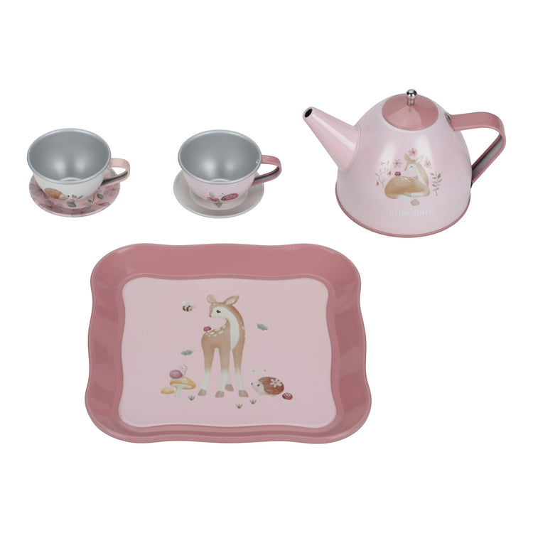 LITTLE DUTCH. Fairy Garden Tea Set In Suitcase