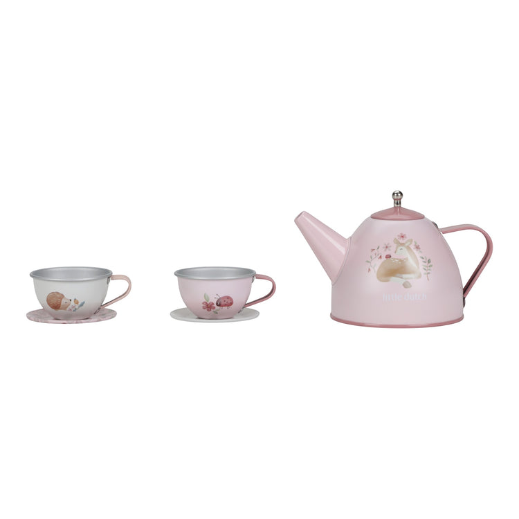 LITTLE DUTCH. Fairy Garden Tea Set In Suitcase