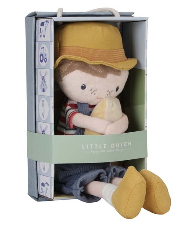 LITTLE DUTCH. Cuddle doll Dutch Farmer Jim 35cm