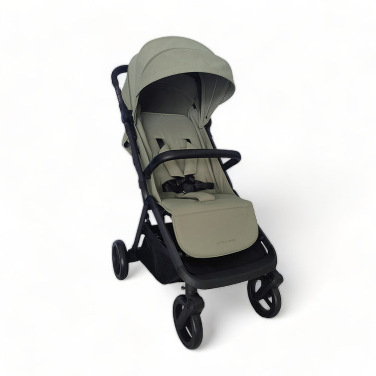 LITTLE DUTCH. Folding compact stroller Olive