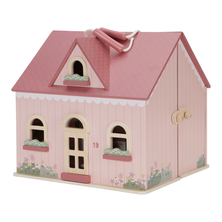 LITTLE DUTCH. Wooden portable dollhouse FSC