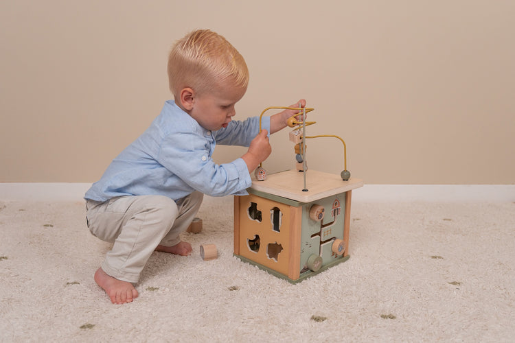 LITTLE DUTCH. Activity Cube Little Farm FSC