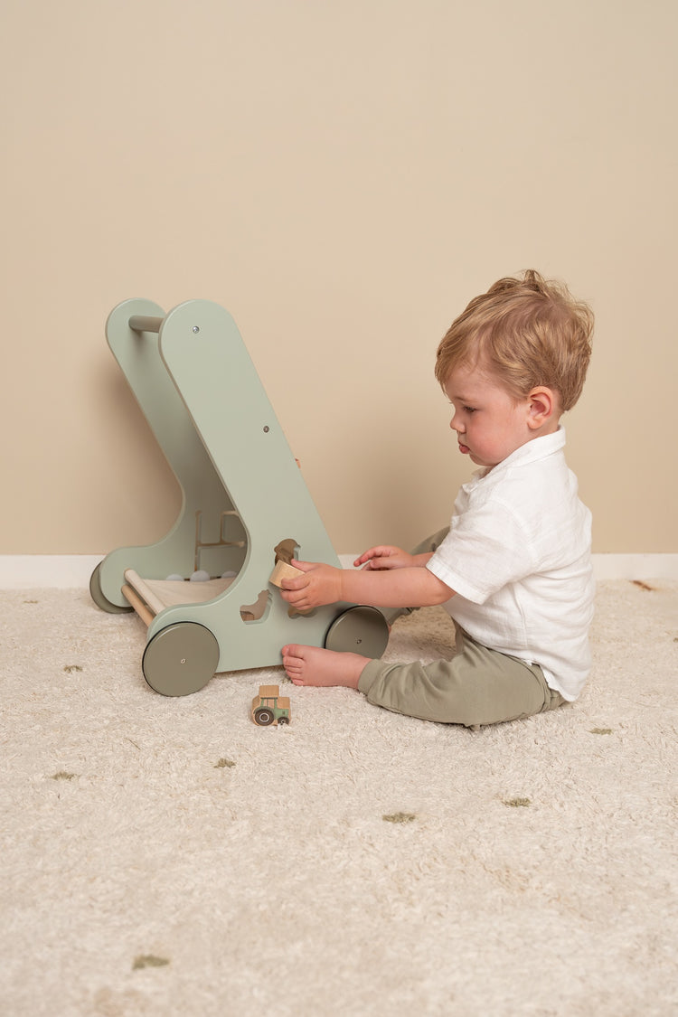 LITTLE DUTCH. Multi-activity Baby Walker Little Farm FSC