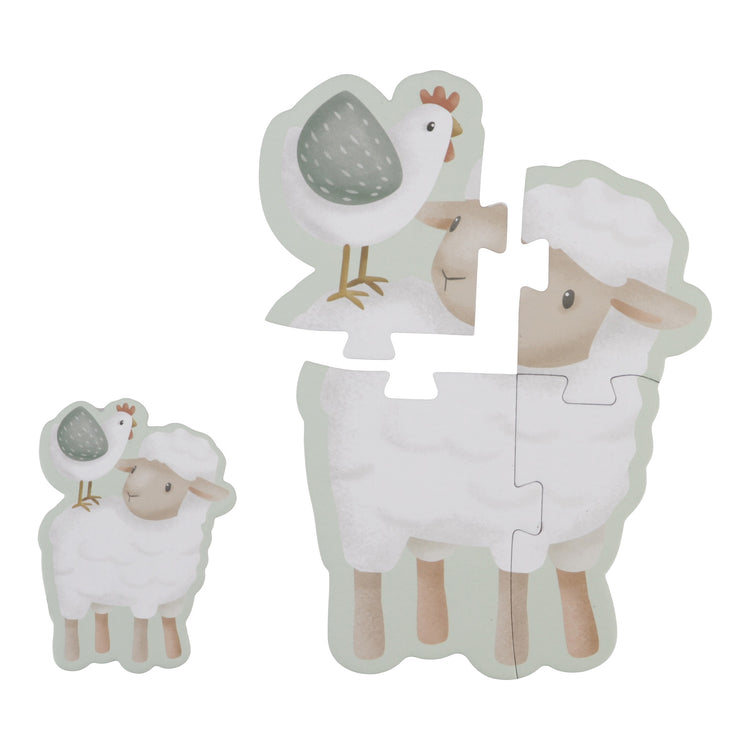 LITTLE DUTCH. 6 in 1 puzzles Little Farm FSC