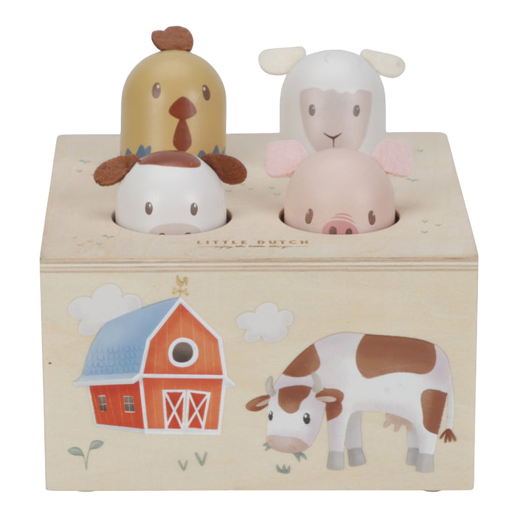 LITTLE DUTCH. Pop-Up Toy Little Farm FSC