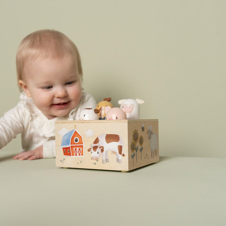 LITTLE DUTCH. Pop-Up Toy Little Farm FSC