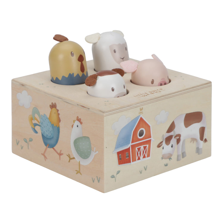 LITTLE DUTCH. Pop-Up Toy Little Farm FSC