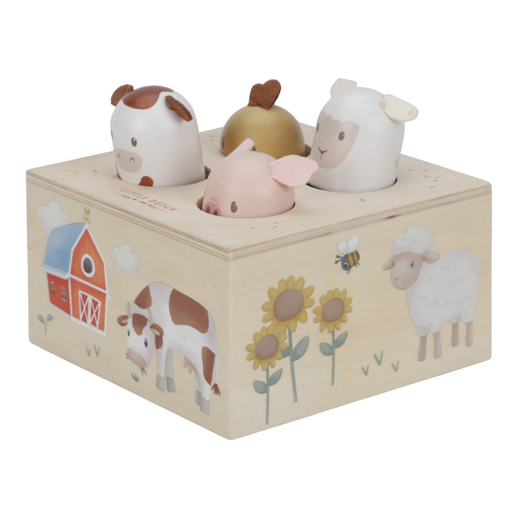 LITTLE DUTCH. Pop-Up Toy Little Farm FSC