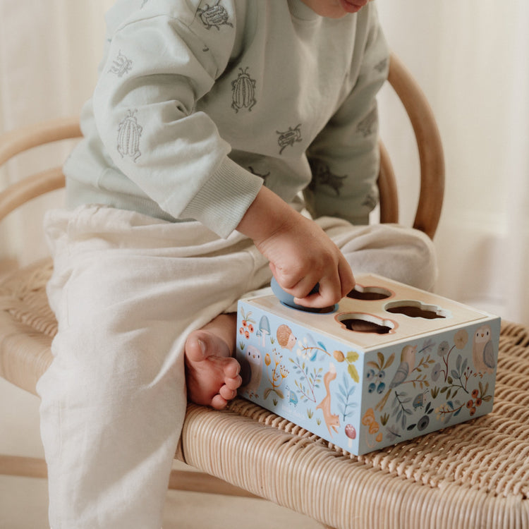 LITTLE DUTCH. Shape Sorter Forest Friends FSC