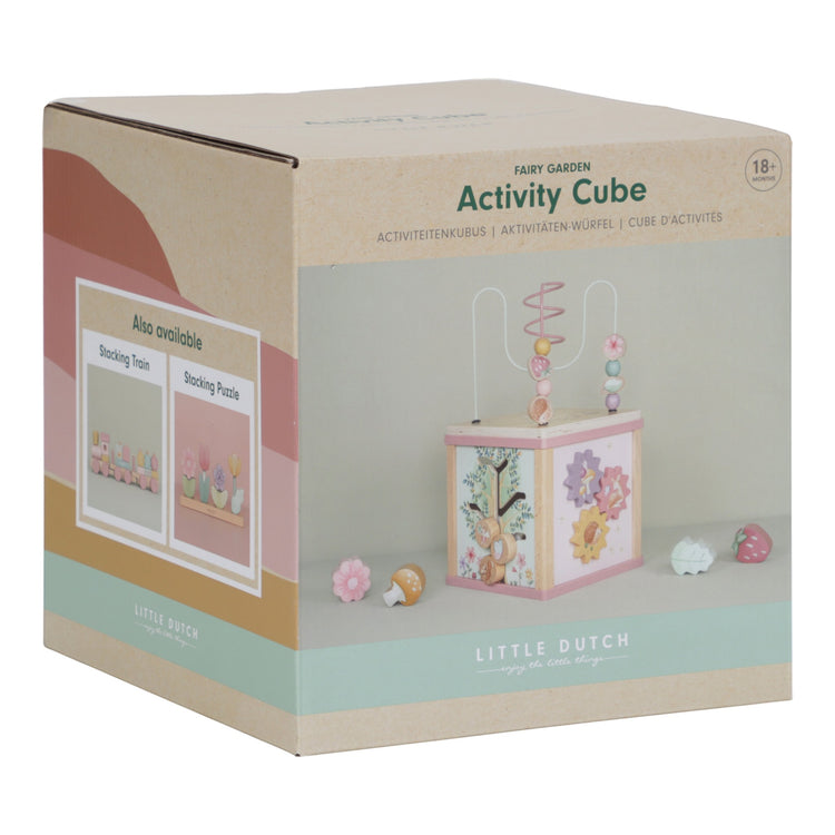 LITTLE DUTCH. Activity Cube Fairy Garden FSC