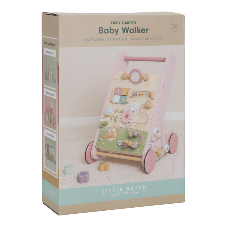 LITTLE DUTCH. Multi-activity Baby Walker Fairy Garden FSC