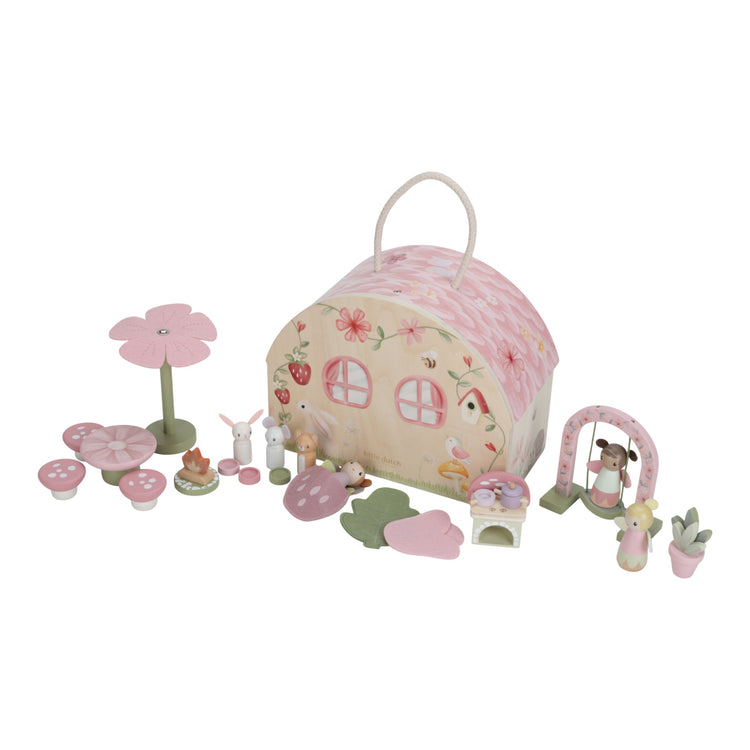 LITTLE DUTCH. Ξύλινο κουκλόσπιτο Fairy Garden FSC