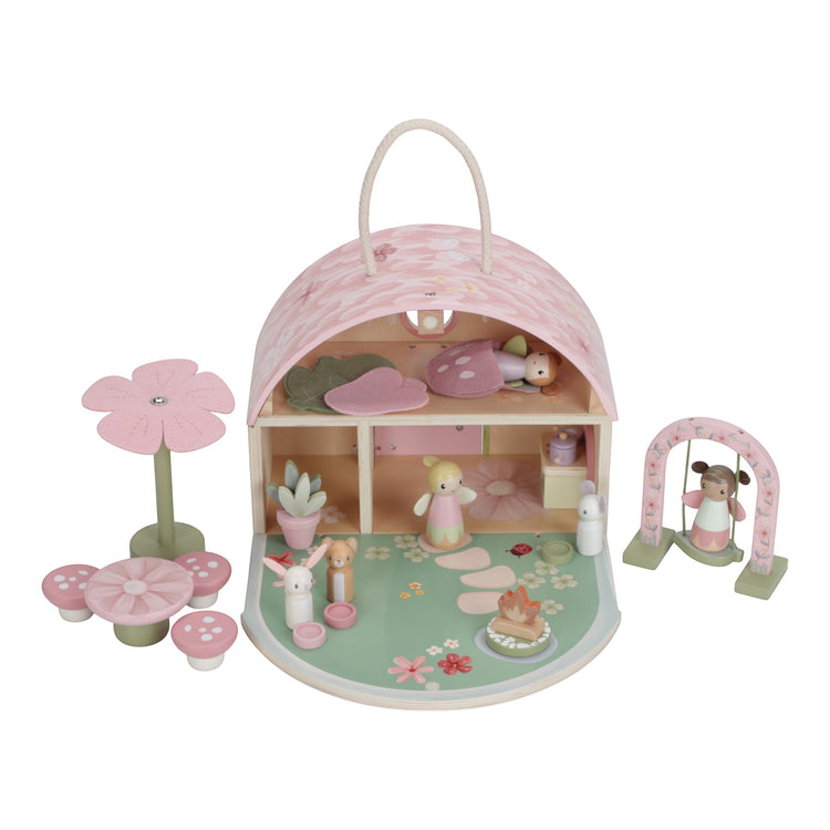 LITTLE DUTCH. Ξύλινο κουκλόσπιτο Fairy Garden FSC