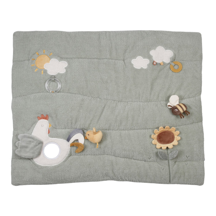 LITTLE DUTCH. Playpen mat Little Farm 100x80