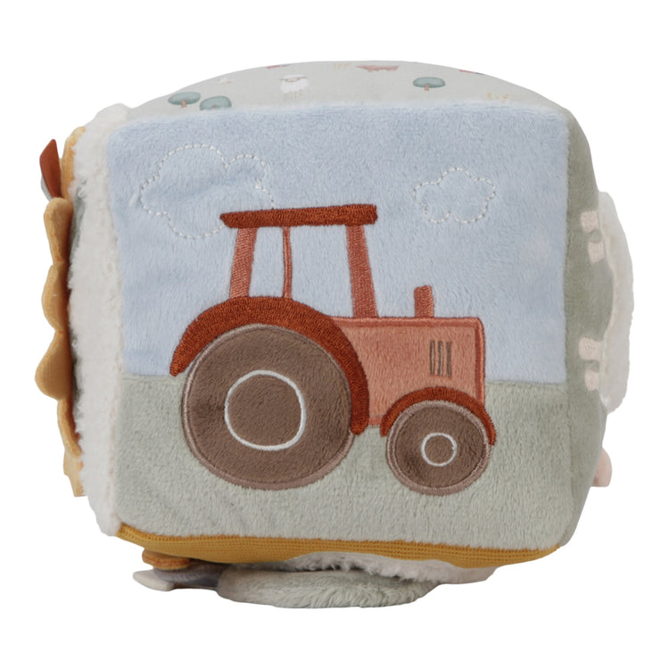 LITTLE DUTCH. Soft activity cube Little Farm