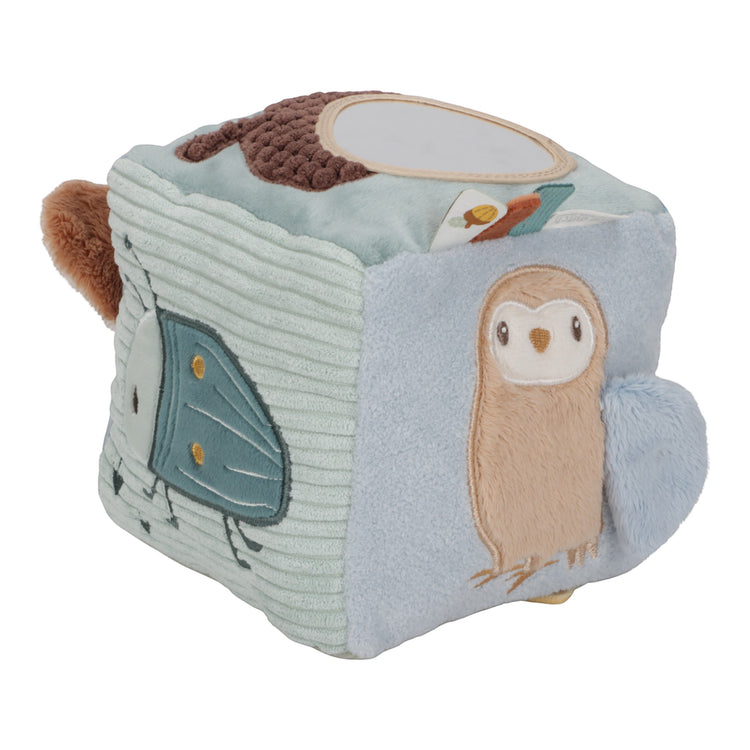 LITTLE DUTCH. Soft activity cube Forest Friends GRS