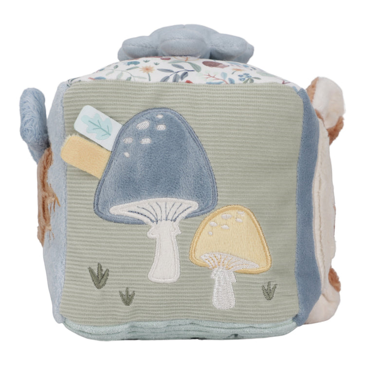 LITTLE DUTCH. Soft activity cube Forest Friends GRS