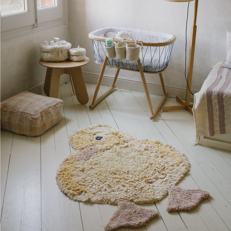 Lorena Canals. Washable Animal Rug Ducky 95x120