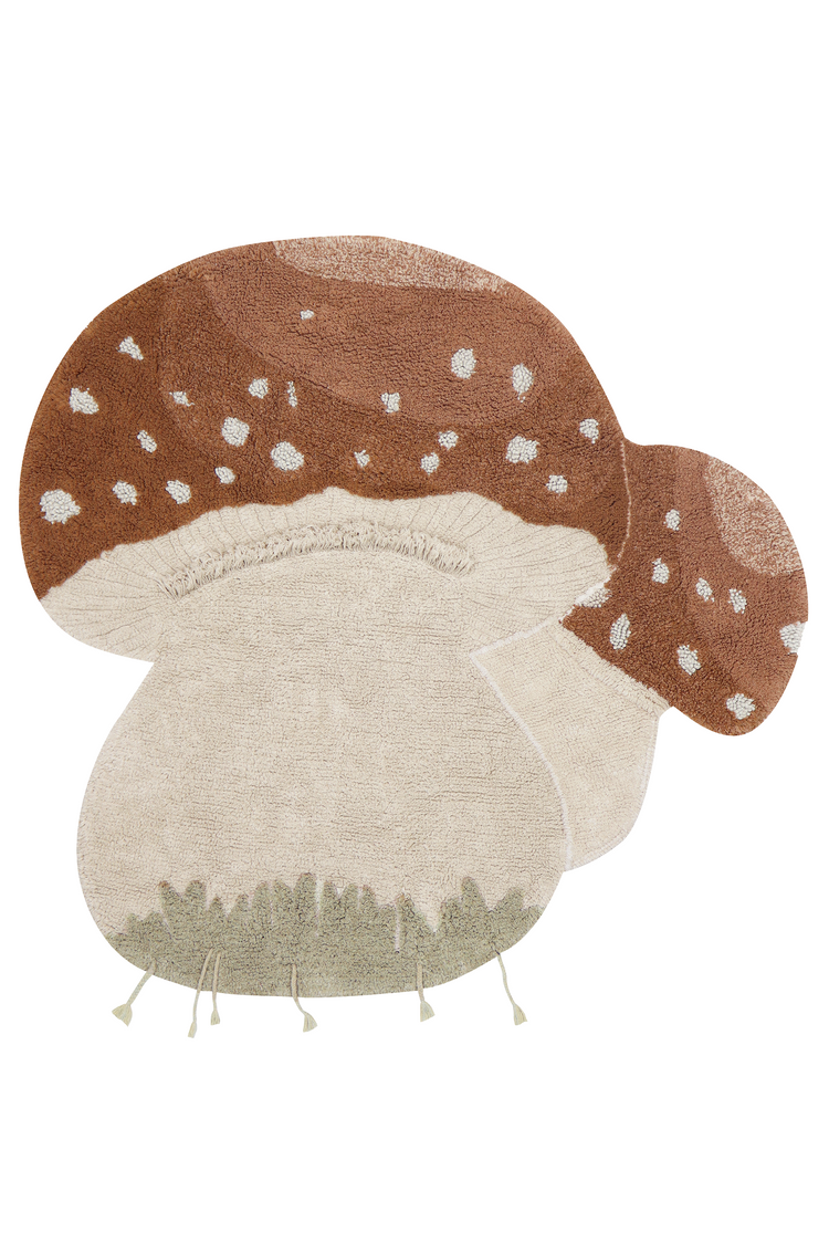 Lorena Canals. Washable rug Boletus 120 x 120 cm