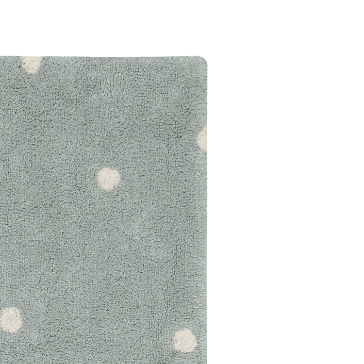 Lorena Canals. Washable rug Mini Dot - Blue Sage 100 x 150 cm