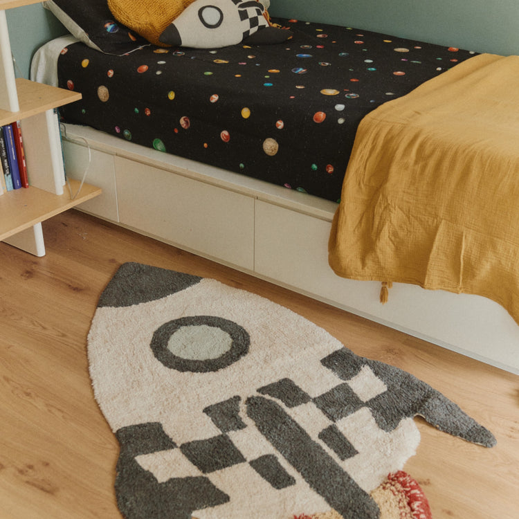 Lorena Canals. Washable Rug Rocket 85x135 cm