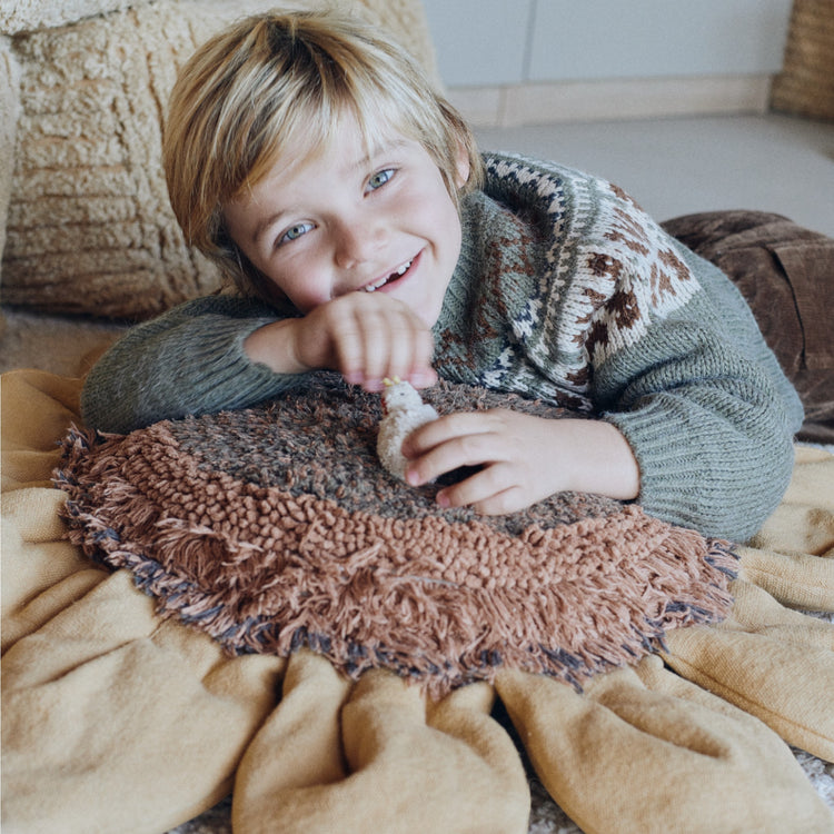 Lorena Canals. Floor cushion Sunflower