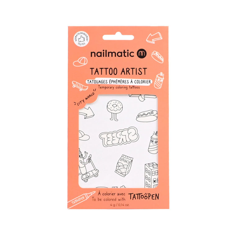 NAILMATIC. Temporary coloring tattoos - Cityworld