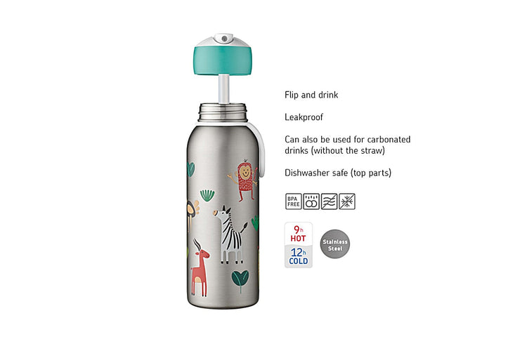 MEPAL. Insulated bottle flip-up campus 350 ml - Turquoise