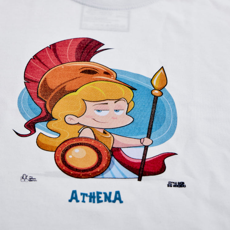 MY GREEK GAMES. Κοντομάνικο μπλουζάκι ATHENA