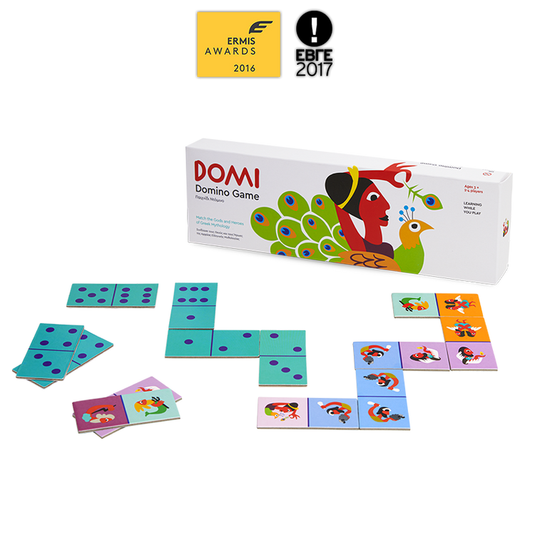 My Greek Games. Domino puzzle game Domi