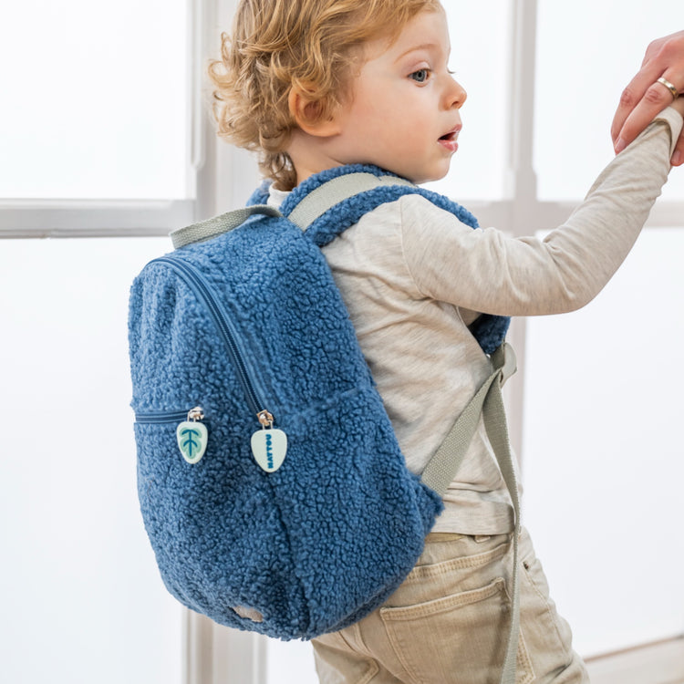 LAPIDOU. Backpack Teddy Blue