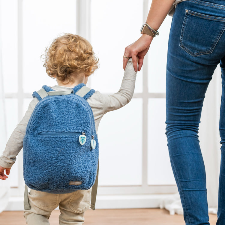 LAPIDOU. Backpack Teddy Blue