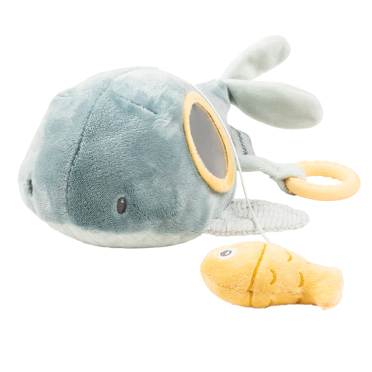 ROMEO, JULES & SALLY. Activity cuddly whale