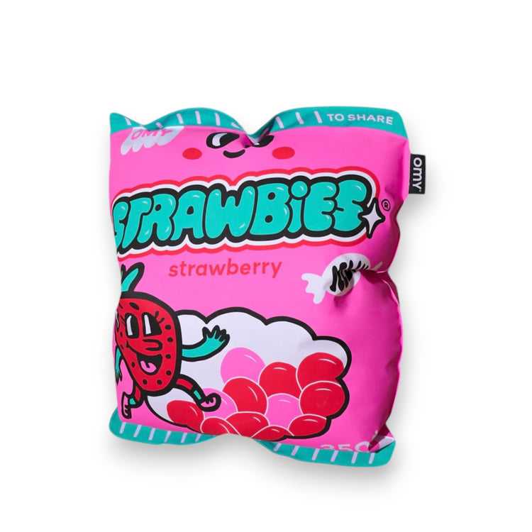 OMY. Giant infatable cushion  - Strawbies