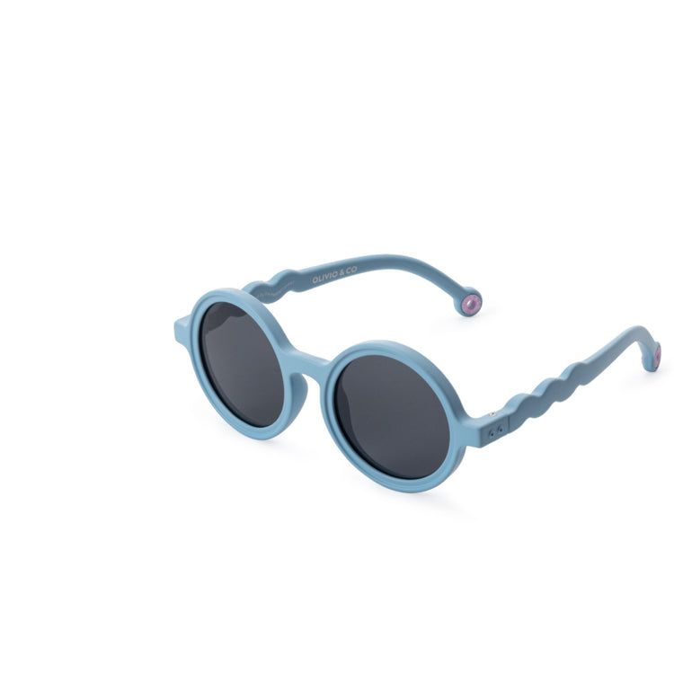 OLIVIO & CO. Toddler round sunglasses Coral Reef-Reef Blue 18-36m