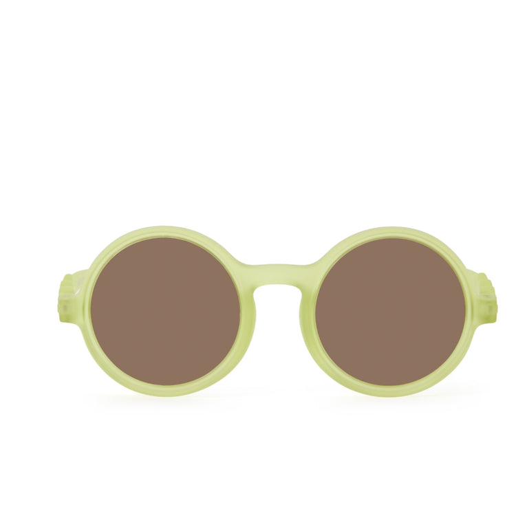 OLIVIO & CO. Junior round sunglasses Citrus Garden-Lime Green 5-12y