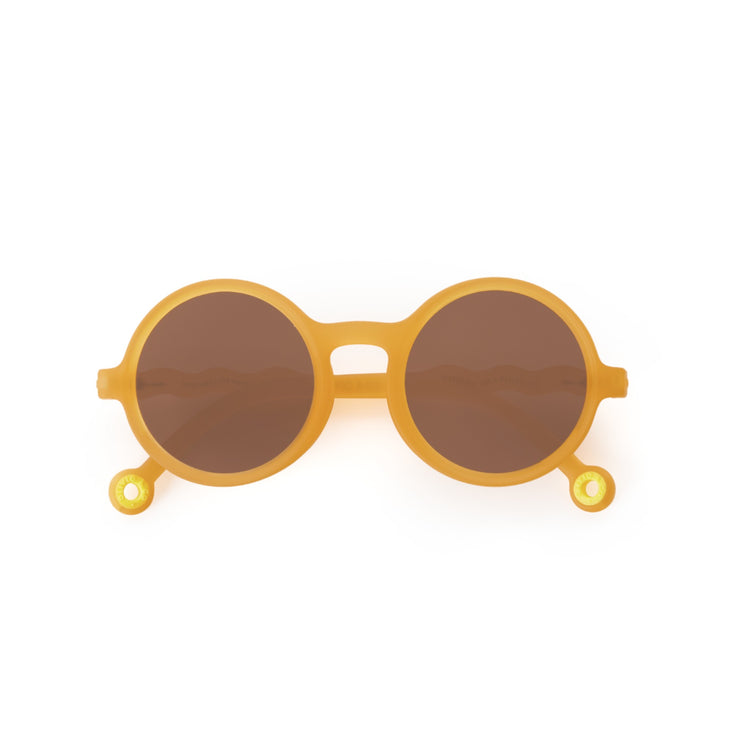 OLIVIO & CO. Junior round sunglasses Citrus Garden-Citrus Yellow 5-12y