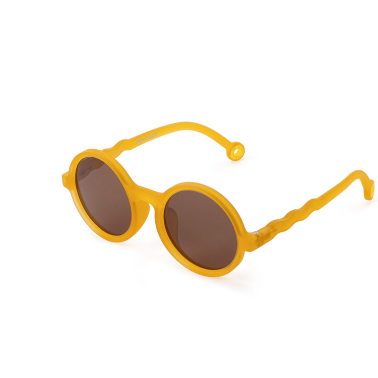 OLIVIO & CO. Junior round sunglasses Citrus Garden-Citrus Yellow 5-12y