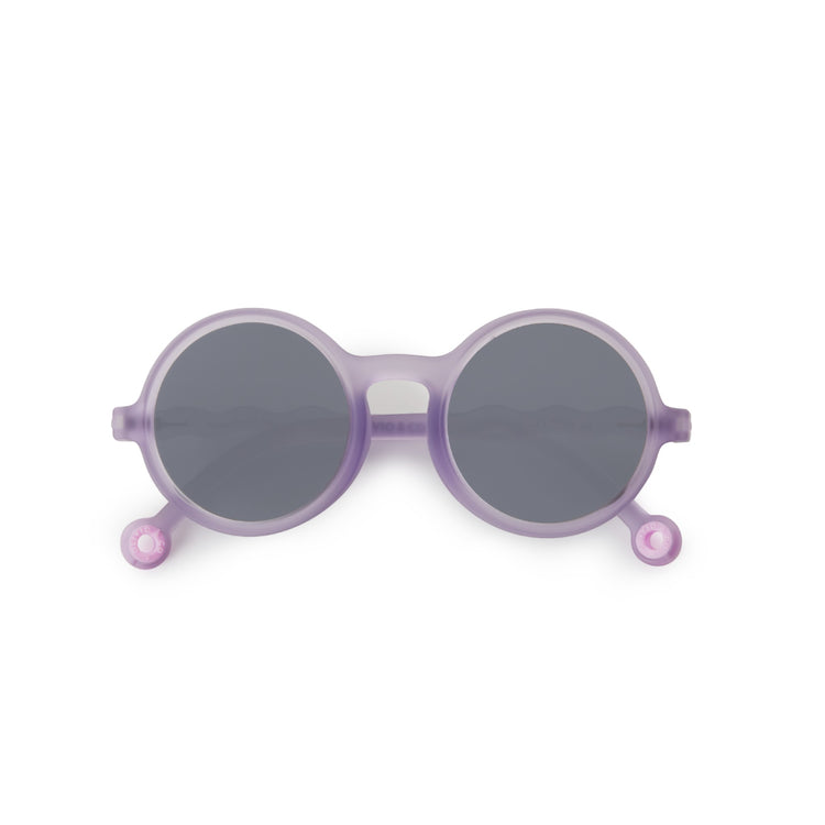 OLIVIO & CO. Junior round sunglasses Coral Reef-Purple Coral -5-12y