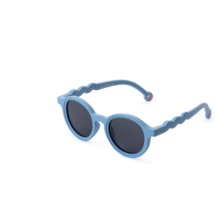 OLIVIO & CO. Toddler oval sunglasses Coral Reef-Reef Blue 18-36m