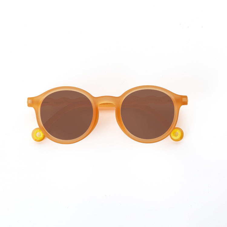 OLIVIO & CO. Junior oval sunglasses Citrus Garden-Grapefruit Pink 5-12y