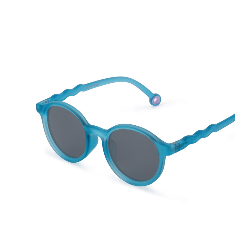 OLIVIO & CO. Junior oval sunglasses Coral Reef-Reef Blue 5-12y