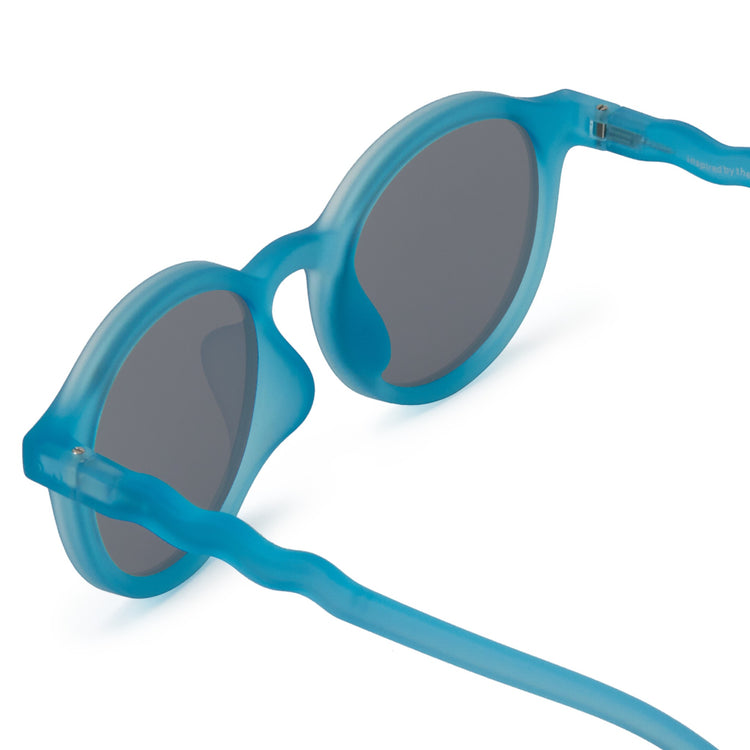 OLIVIO & CO. Junior oval sunglasses Coral Reef-Reef Blue 5-12y