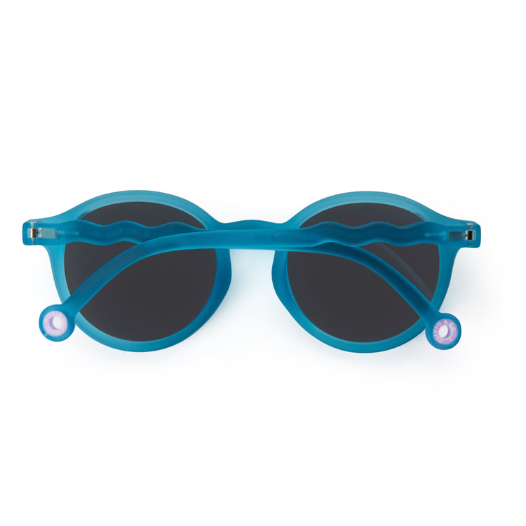 OLIVIO & CO. Junior oval sunglasses Coral Reef-Reef Blue 5-12y