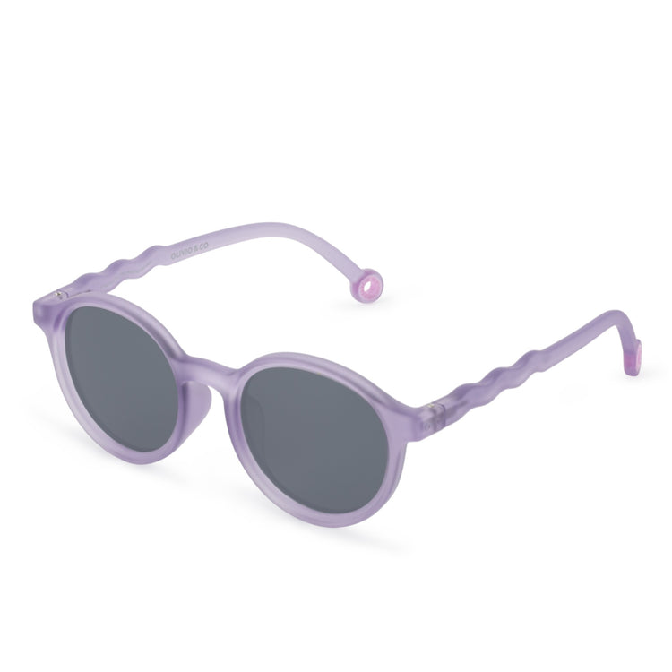 OLIVIO & CO. Junior oval sunglasses Coral Reef-Purple Coral 5-12y