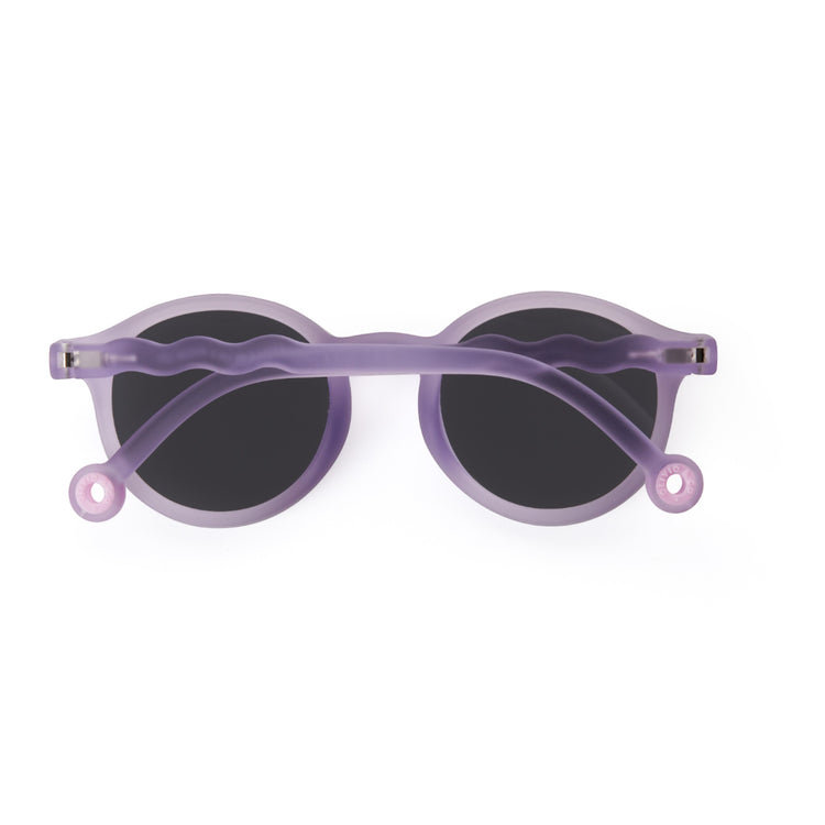 OLIVIO & CO. Kids oval sunglasses Coral Reef-Purple Coral 3-5y