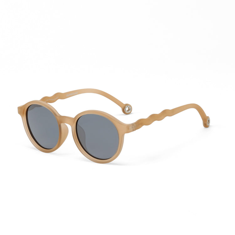 OLIVIO & CO. Adult oval sunglasses Classic Olivio-Sand Beige