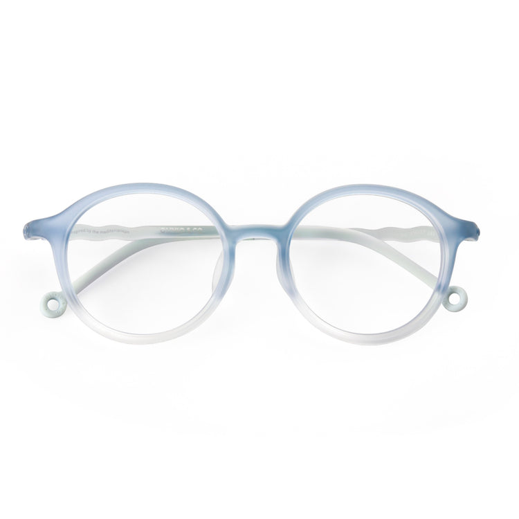 OLIVIO & CO. Junior oval screen glasses Tranquil Blue 5-12y