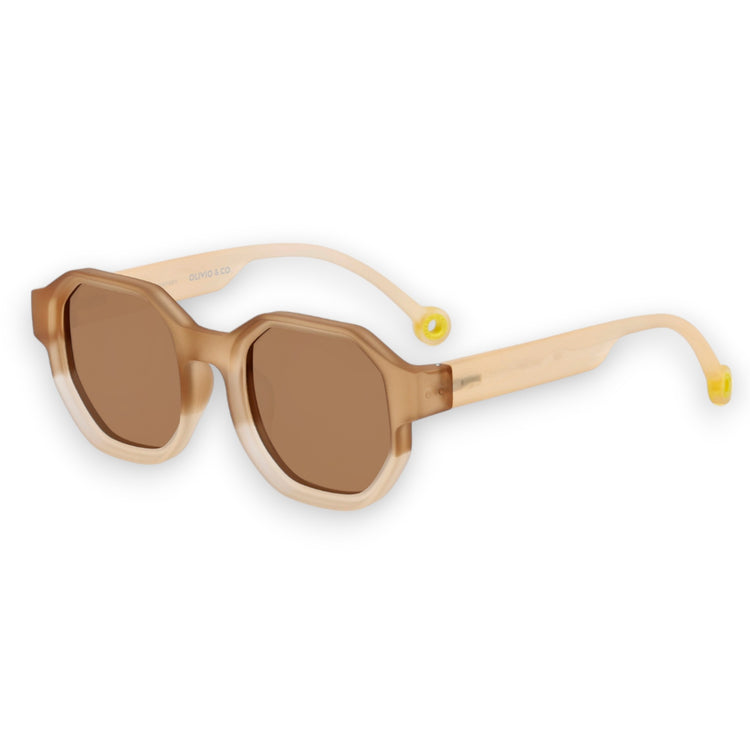 OLIVIO & CO. Adult creative Edition D sunglasses Colorblock Sand